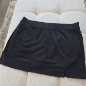 Talbots Classic Black Skort